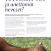 Hyvinvoiva hevonen: hevosen hoito kesällä - Image 3